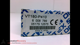 SICK VT180-P410 PHOTOELECTRIC SENSOR 12-24VDC RANGE: 110MM