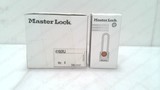MASTER LOCK 410ORJ BOX OF 6, ZENEX THERMOPLASTIC SAFETY PADLOCK 1-1/2