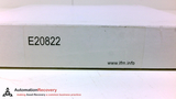 IFM E20822, FIBER OPTIC DIFFUSE REFLECTION SENSOR, FT-50-V-V-M5/16