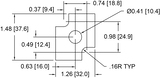 FREER NAAMS SPACERS DSCP012-M200