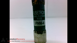 COOPER BUSSMANN FNM-4   FUSETRON DUAL ELEMENT FUSE 4 AMP
