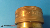 PARKER BST-8 SERIES ST COUPLER BODY, 1-11-1/2, 1IN. BODY, BRASS,
