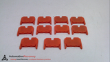 SIEMENS 8WA1 011-1BF22  TERMINAL BLOCK, ORANGE, IEC