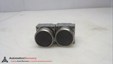 SIEMENS 3SB3 500-0AA11  22 MM FLAT BLACK PUSH BUTTON