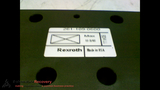 REXROTH 261-109-0600 VALVE BLANKING PLATE