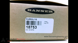 BANNER WL50SWL11Q, SEALED LED SPOTLIGHT, 18753