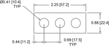 FREER NAAMS SPACERS DSCP007-M250