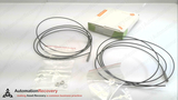 IFM E20752, 2 PIECE SET - THROUGH BEAM SENSORS, FE-11-EPA-M6/F1X1/2M