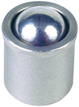 TE-CO 53674 PRESS FIT BALL PLUNGER NO FLANGE STAINLESS STEEL BODY AND BALL 10MM