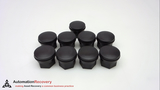 SIEMENS 3SB3 921-0AA  - ROUND BLANK PLUG, BLACK