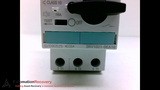 SIEMENS 3RV1021-0KA10 WITH ATTACHED PART NUMBER 3RV1901-1E
