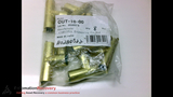 CHIYODA CUT-10-00, BRASS LOCKING TOUCH CONNECTOR UNION TEE, 10 O.D.