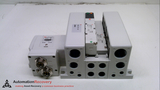 SMC VQC4-0011-BZ  WITH ATTACHED PART NUMBER EX250-SDN1-X122, MANIFOLD