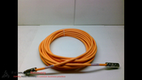 SIEMENS 6FX8002-5DA05-1BF0 PREFAB TRAILING MC800 POWER CABLE 15 METERS