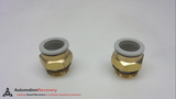 SMC KQ2H16-U04A  STRAIGHT THREADED-TO-TUBE ADAPTER