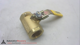 PARKER VV500P-16, BRASS BALL VALVE, PSI 250,