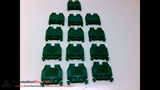 ALLEN BRADLEY 1492-W10-G SERIES C , GREEN TERMINAL BLOCK