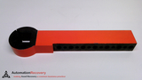 SMC CKZ-80A014PR-DUS00597, RED HYDRAULIC CLAMP ARM