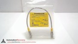 TURCK RK 4.2T-0.3-RS 4.2T/S90/S3297, DOUBLE ENDED CORDSET, U-93915 RK 4.2T-0.3-RS 4.2T/S90/S3297