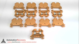 ALLEN BRADLEY 1492-J6-OR , FEED THROUGH TERMINAL BLOCK