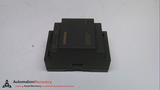 SIEMENS 6EP1321-1SH02, LOGO!POWER POWER SUPPLY, INPUT: 100-240VAC