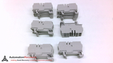 WEIDMULLER ZDU 2.5  TERMINAL BLOCKS, 2.5MM2, 800V, 24A,