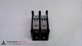 FERRAZ SHAWMUT 63132, POWER DISTRIBUTION BLOCK, 2 POLE, 175 AMPS, 600V