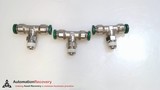 PRESTOLOK W171PLP-4-2 , SWIVEL TEE FITTINGS