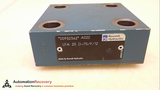 REXROTH HYDRAULICS LFA 25 D-70/F/12, MANIFOLD