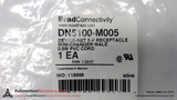 BRAD CONNECTIVITY DN5100-M005, DEVICENET MALE RECEPTACLE, 1300390297