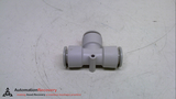 SMC KQ2T16-00, UNION TEE FITTING, 16 MM PORTS