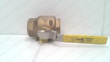 APOLLO 77-148-46, FULL PORT 2 PIECE BRONZE BALL VALVEW/MOUNTING PAD