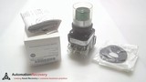 ALLEN BRADLEY 800HC-QRA24G SERIES F, 30MM MOMENTARY PUSH BUTTON