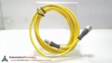 BANNER DEE2R-87D, EURO-STYLE DOUBLE-ENDED CORDSET, 28606