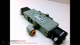 NUMATICS L23BB652B000061 SOLENOID VALVE W/ 90 DEG PNEUMATIC FITTING