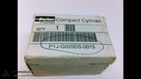 PARKER P1J-G020DS-0015 PNEUMATIC COMPACT CYLINDER, BORE: 20MM, STROKE: