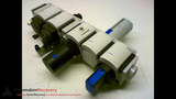 FESTO MS6-EM1-1/2 ATTACHED PART MS6-LF-1/2-C-U-V PNEUMATIC ASSEMBLY