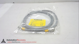 TURCK RK 4.4T-4-RS 4.4T/S1058, DOUBLE ENDED CORDSET, 4 POLE, MALE/FEM