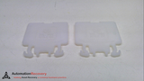 ALLEN BRADLEY 1492-N17  TERMINAL BLOCK END BARRIER, WHITE