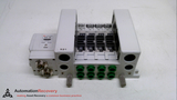 SMC EX250-SDN1-X122 ATTACHED PART 4 PORT MANIFOLD, SERIAL INTERFACE