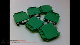PHOENIX CONTACT USLKG 35  YEL/GRN TERMINAL BLOCK 35MM