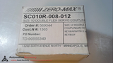 ZERO-MAX SC010R-008-012//DOUBLE FLEX SERVO COUPLING