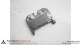 SIEMENS 8WA1-011-1BF21, TERMINAL BLOCK, SCREW THROUGH, RED