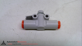 SMC AS2052F-07, 1/4 BODY FLOW AND SPEED CONTROL VALVE