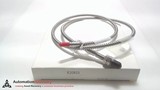 IFM E20823, FIBER OPTIC THROUGH BEAM SENSOR, FE-50-V-V-M5/16