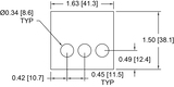 FREER NAAMS SPACERS DSCP030-M650