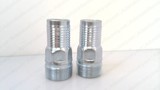 CAMPBELL HAPS-6 PACK OF 2, THREADED COMBINATION NIPPLE