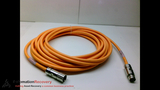SIEMENS 6FX8002-5DA05-1BE0 POWER CABLE 14M 6P M/F ST/ST