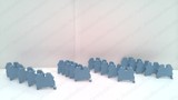 KLEMSAN AVK4 BLUE - PACK OF 20, TERMINATION BLOCK