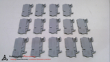 ALLEN BRADLEY 1492-L3T  GRAY TERMINAL BLOCK, 600V, 25A,